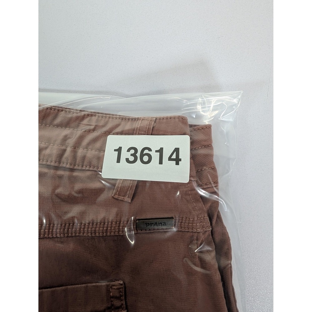 prAna Shorts‎ Womens 8/29 Brown Outdoor Hiking Utility Pockets Casual Zip Fly - Picture 11 of 11